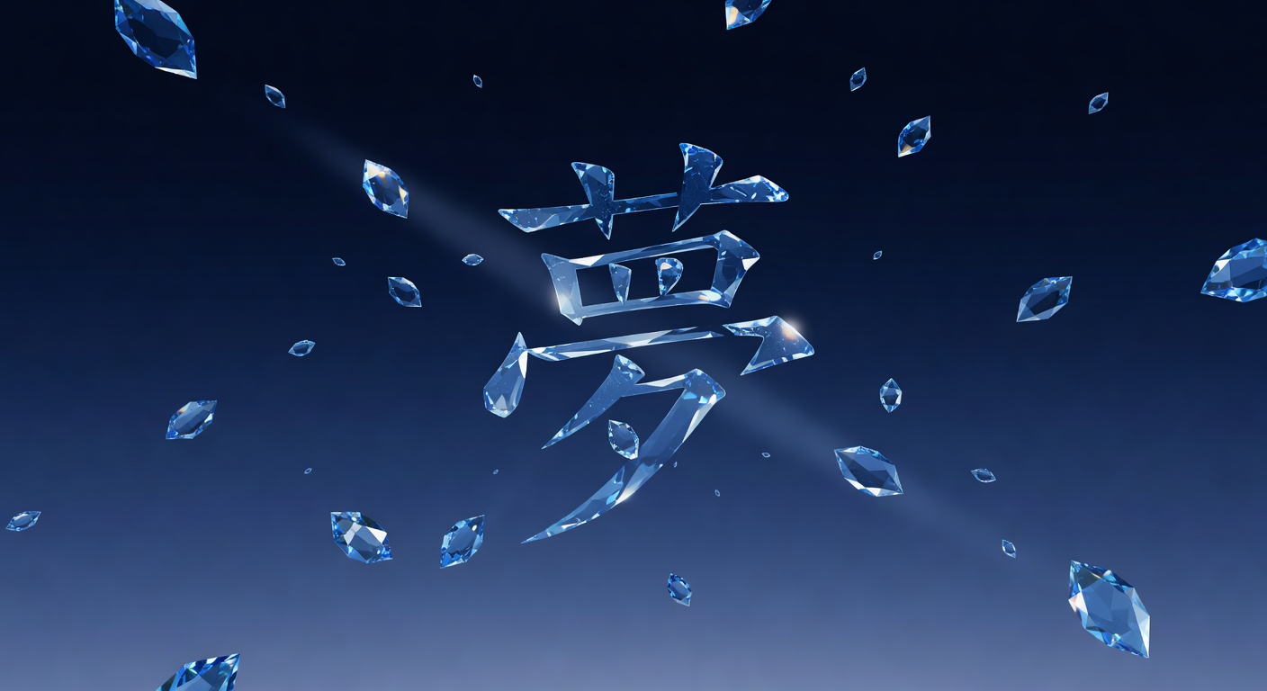 浮遊する水晶